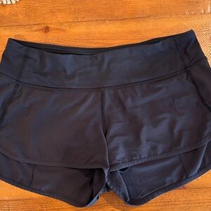 Women's Black Athletic Shorts